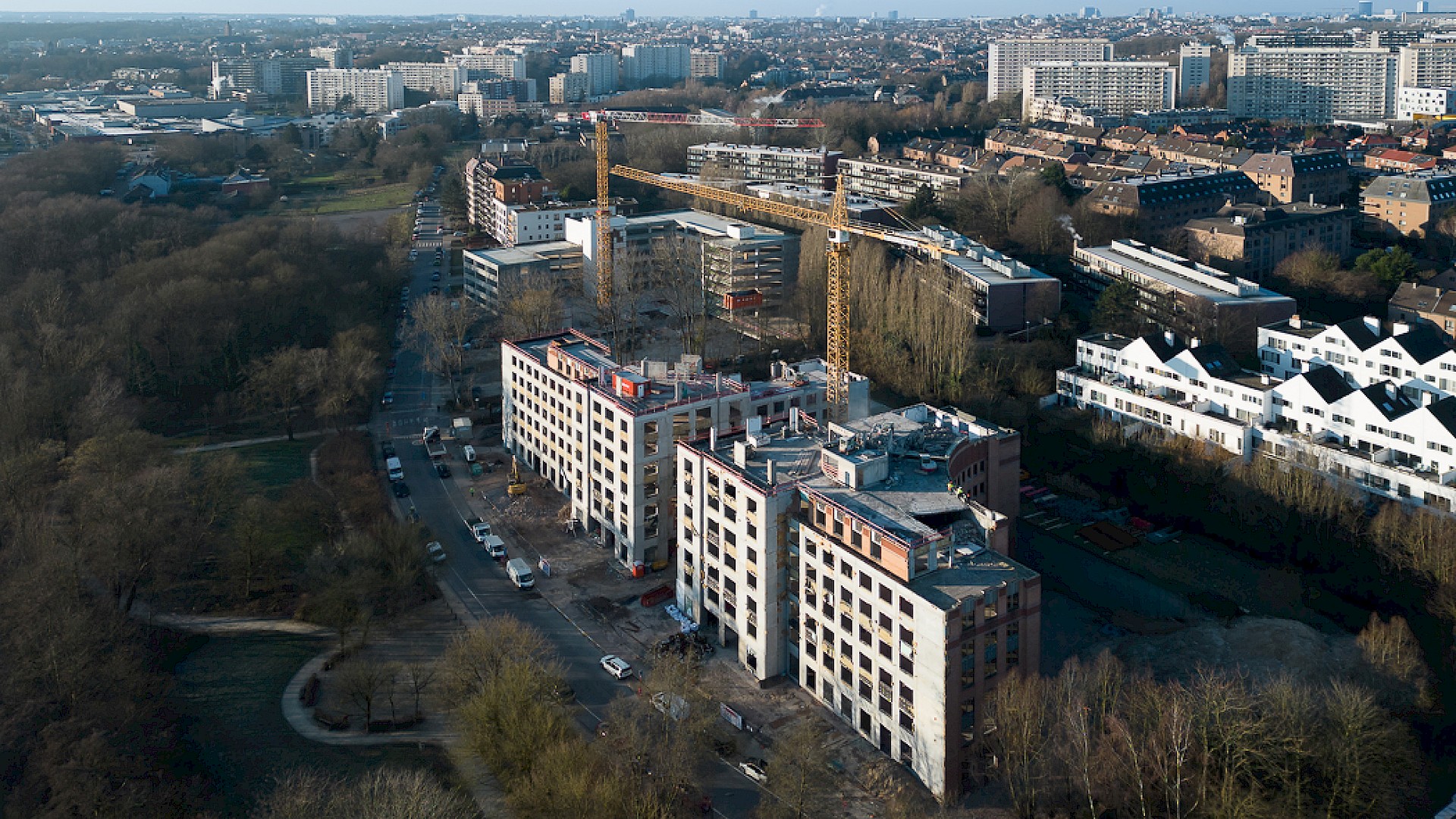 An example of urban redevelopment takes shape with Twin Falls: Eaglestone Belgium reintroduces 74 tonnes of materials into reuse channels.